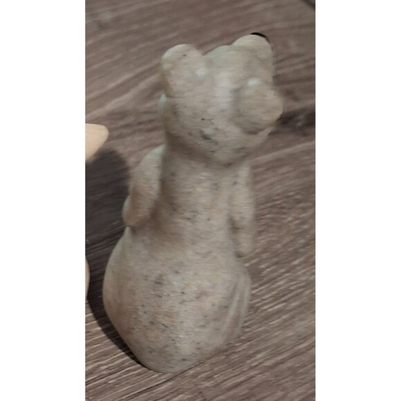 VTG Quarry Critters Barney Bear Retired by Second Nature Design 3.5" Tall 2000 - Picture 6 of 7